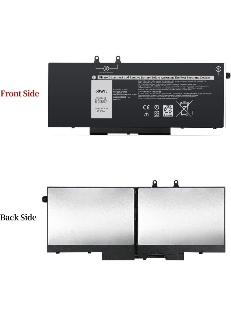 Replacement 3HWPP Battery – Compatible with Dell 5401 / 5411 / 5501 / 5510 / 5511 & More (15.2V 68Wh - Image 2